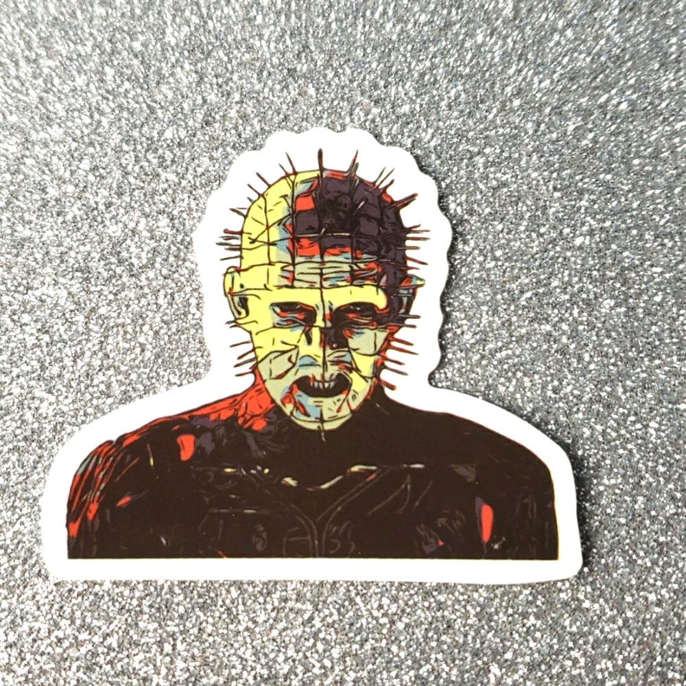10/$10 HORROR MOVIE waterproof sticker Pinhead